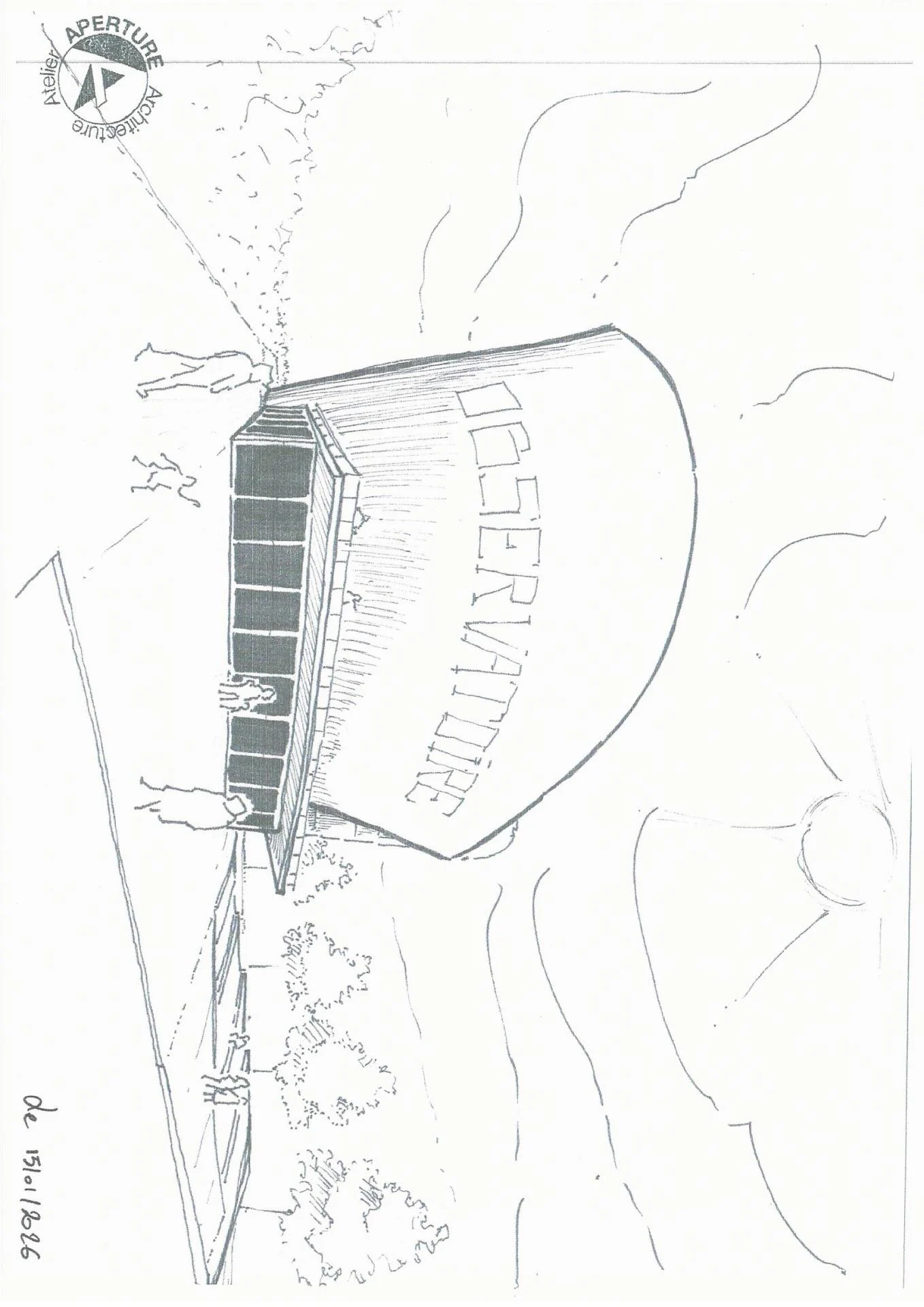 Plan exterieur
